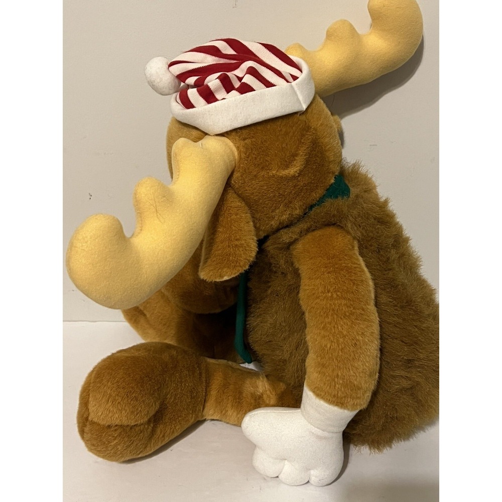 Bullwinkle Macys Christmas Holiday 1996 Rocky Plush Stuffed Toy  Vintage 24" - Picture 5 of 11